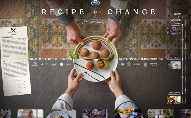 Recipe For Change - MENA Effie