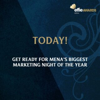 GET READY FOR MENA’S BIGGEST MARKETING NIGHT OF THE YEAR AS WE UNVEIL THE VICTORS OF MARKETING EFFECTIVENESS

WHERE: Armani Pavilion, Burj Khalifa
WHEN: 17th November, 7.30pm

Reminder: Do not forget your masquerade mask

#MENAEffie2022

#MarketingEffectiveness #Marketers #Creatives #Advertising #Awards #MENAEffie #AwardingIdeasThatWork #Awards