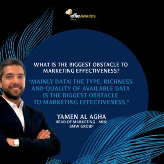 💬Judges View💬

Hear from Yamen Al Agha, Head of Marketing - MINI at BMW Group share his view on the biggest obstacle to marketing effectiveness.

According to you what is the biggest obstacle to marketing effectiveness?

Got an effective marketing campaign? Click the link in bio to submit your marketing entry.

 #MarketingEffectiveness #Marketers #Creatives #Advertising #Awards #MENAEffie #AwardingIdeasThatWork #Awards #Jury #MENAEffie2022
