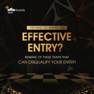 We know you’ve been working hard on your submission but before you submit, watch out for these traps that can disqualify your entry! 👀

Ensure to submit your entry before our third deadline tomorrow - 21 Sept

Click the link in bio to access entry guidelines, forms and more!

#MarketingEffectiveness #Marketers #Creatives #Advertising #Awards #MENAEffie #AwardingIdeasThatWork #Awards #Ideas #MENAEffie2023