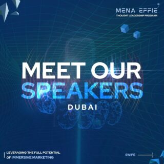 Meet some of our thought-stars from this year’s MENA Effie Thought Leadership Program in Dubai! 

Do not miss the chance to gain fresh ideas and rich insights into learning how to drive an immersive experience for your brands and customers (alongside some incredible networking opportunities)

Click the link in bio to reserve your seat for our Dubai edition today! 

Featured Speakers:

1. Tahaab Rais - Chief Strategy Officer - Publicis Groupe
2. Vishal Badiani - Head of Creative Strategy - Snap
3. Julie Kitabjian - Head of CX - Teads
4. Abigail Laursen - Marketing Communications Director - Nestlé Middle East
5. Adeline Chew - Head of Brand Experience - Cheil
6. Anjo de Heus - Founder - Playtreks
7. Alaa Antoine - Head of Digital & Content Strategy - Abott
8. Rohan Kapoor - Digital Marketing Director - Careem

#Marketing #AR #VR #customerexperience #MENAEffie #ThoughtLeadership #MENAEffieTLP2023