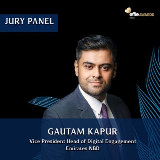 🔹Meet The Effective Jury Panel: 
🙋‍♂️Gautam Kapur - Vice President - Head of Digital Engagement from Emirates NBD

Gautam is a seasoned Award Winning Digital Marketing, Customer Engagement, Analytics, Portfolio, Product, Risk, CRM & Digital Campaign Management Professional with a proven track record of over 18 years in Retail Banking Industry in India and the UAE.

To see rest of our jury panel, visit the link in bio 

#MarketingEffectiveness #Marketers #Creatives #Advertising #Awards #MENAEffie #AwardingIdeasThatWork #Awards #Jury