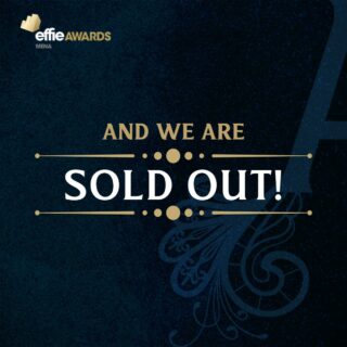 MENA Effie Awards 2022 is officially sold out! 

We look forward to welcoming our industry peers to join MENA’s biggest marketing night on Nov 17. 

Are you ready for an evening of celebration, victory & inspiration?

#MarketingEffectiveness #Marketers #Creatives #Advertising #Awards #MENAEffie #AwardingIdeasThatWork #Awards