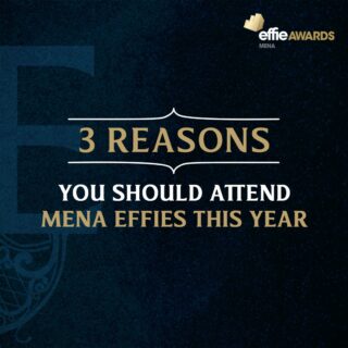 3 Reasons you should be attending MENA Effies tonight!

Celebrate Marketing Effectiveness With Us

#MENAEffie2022

#MarketingEffectiveness #Marketers #Creatives #Advertising #Awards #MENAEffie #AwardingIdeasThatWork #Awards