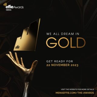 Ready to win the gold? Excited to nominate your achievement? Get ready and visit the link in bio to access more info on entry deadlines, entry kit & award categories.

The MENA Effie Awards is back yet again to celebrate the success of marketing effectiveness!

This year, on 22 November, we will bring together over 1000+ professionals from the industry of Marketing & Communications in MENA to recognize any and all forms of marketing that contribute to a brand's success.

Interested in partnership opportunities? Drop a comment below!

#MarketingEffectiveness #Marketers #Creatives #Awards #MENAEffie #AwardingIdeasThatWork