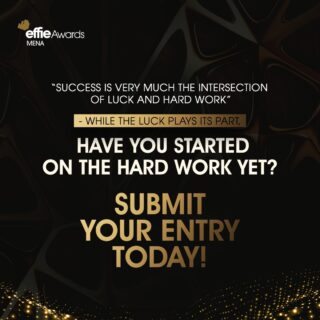 Marketers, Advertisers, Creatives & Innovators in MENA, this is your last chance of grabbing an Effie Award! ⏰

Ensure to submit your entry before we hit the extended deadline on 28 Sep, 6pm! 

Click the link in bio to access entry guidelines, forms and more!

#MarketingEffectiveness #Marketers #Creatives #Advertising #Awards #MENAEffie #AwardingIdeasThatWork #Awards #Ideas #MENAEffie2023