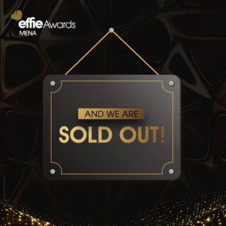 MENA Effie Awards 2023 is officially sold out!

We look forward to welcoming our industry peers to join MENA’s biggest marketing night on Nov 22.

Are you ready for an evening of recognition, victory & inspiration?

#MarketingEffectiveness #Marketers #Creatives #Advertising #Awards #MENAEffie #AwardingIdeasThatWork #Awards