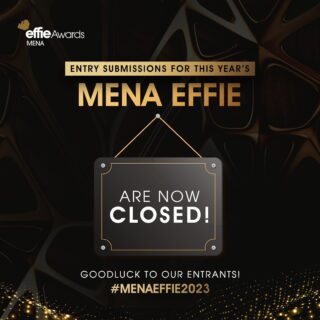 Entry submissions are now officially closed. 🙌

We are excited and look forward to seeing the champions who will take the crown of marketing effectiveness this year on 22 Nov! 👑 

Goodluck to our entrants! 💫 

Stay tuned for news on table reservations! 🤫

#MarketingEffectiveness #Marketers #Creatives #Advertising #Awards #MENAEffie #AwardingIdeasThatWork #Awards #Ideas #MENAEffie2023