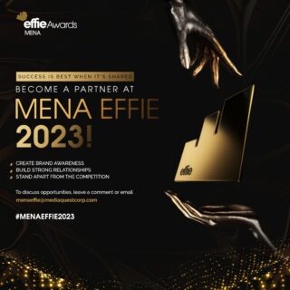 Desire to standout? Looking for a platform to #Network, #Engage and create #MemorableExperiences for key industry leaders in the Marketing and Advertising industry?

Become a partner at MENA Effie 2023!

To discuss opportunities, leave a comment below or email us at meaneffie@ mediaquestcorp. com

#MarketingEffectiveness #Marketers #Creatives #Advertising #Awards #MENAEffie #AwardingIdeasThatWork